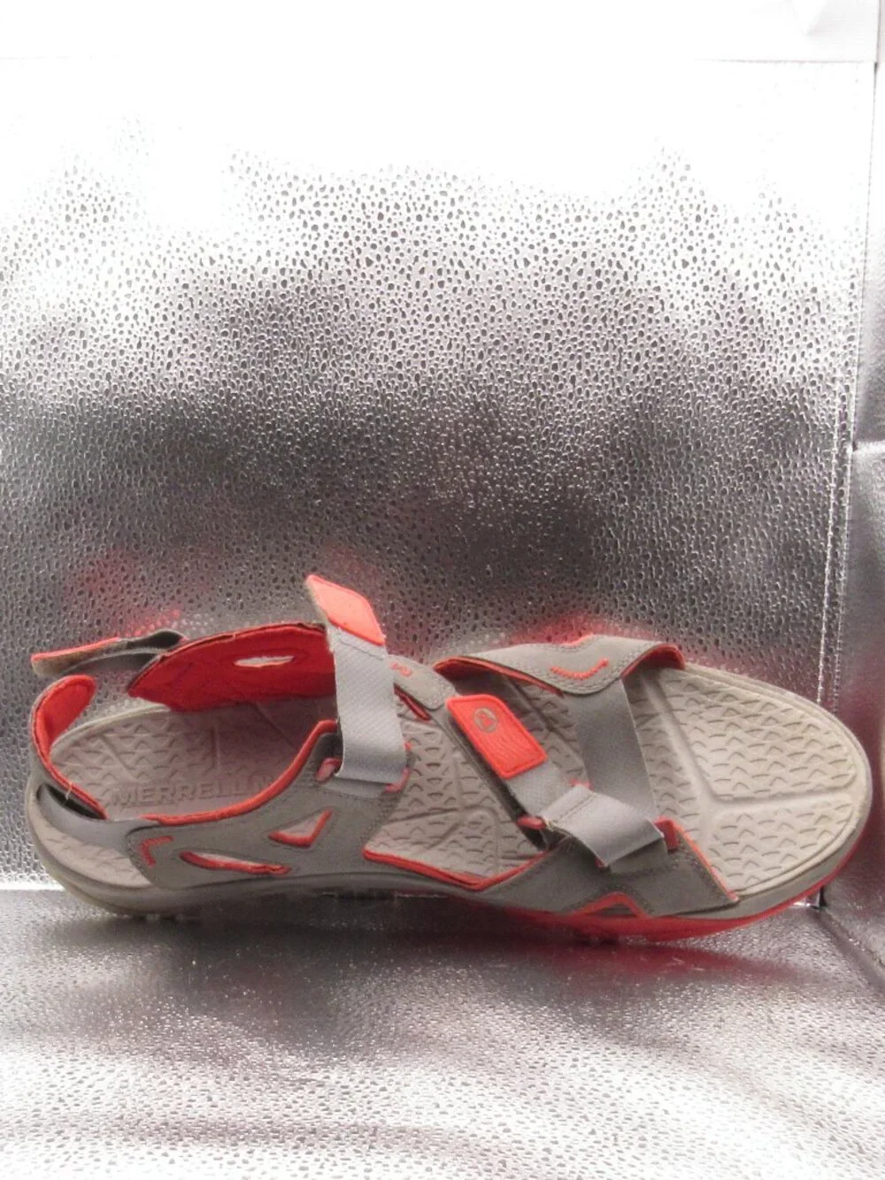 Merrell Red/Gray Castle Rock Sandals Size 14 Very Good Condition